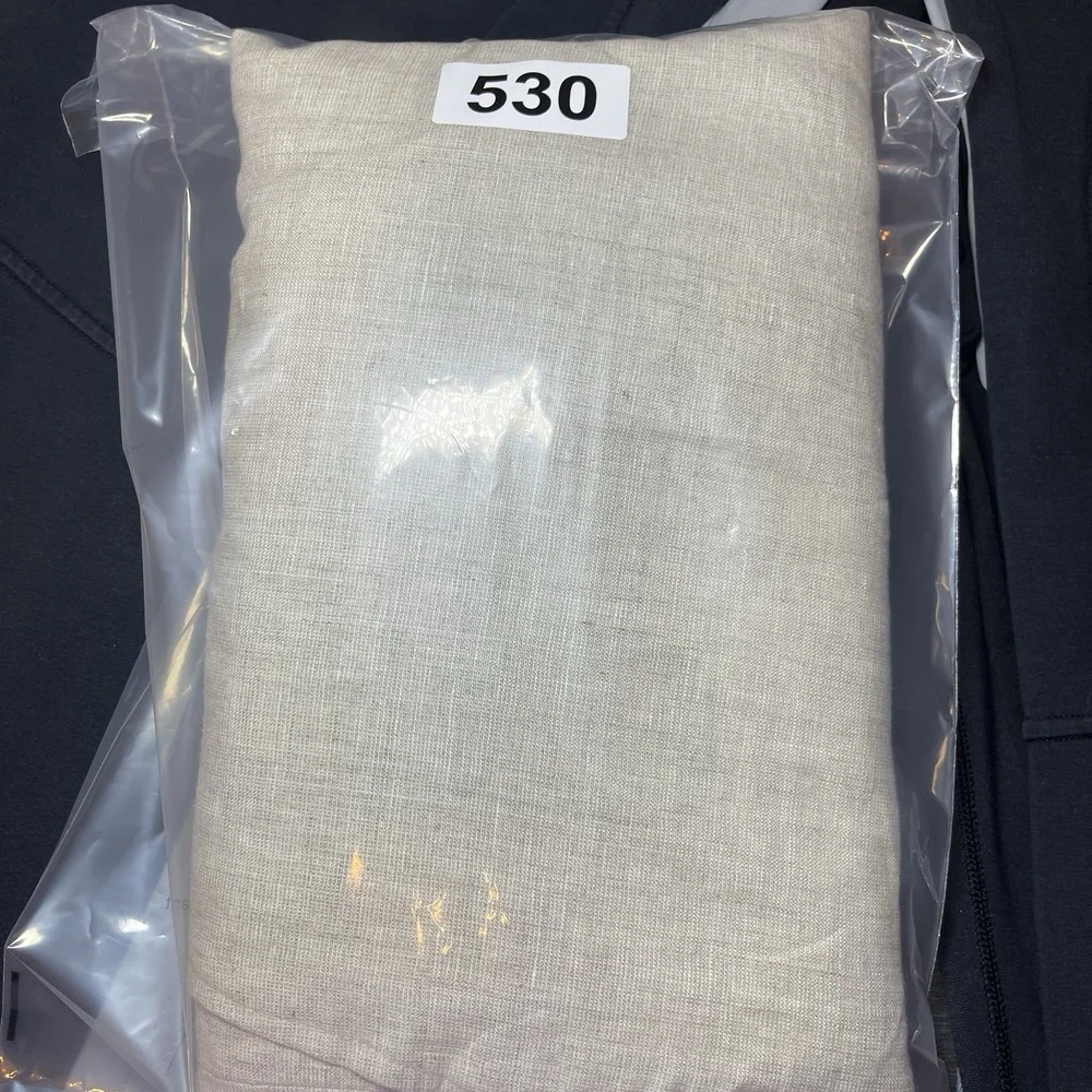 Men's BESPOKE STUDIO SUITS Linen Pants Light Natural Beige Trousers 45x26 Reg